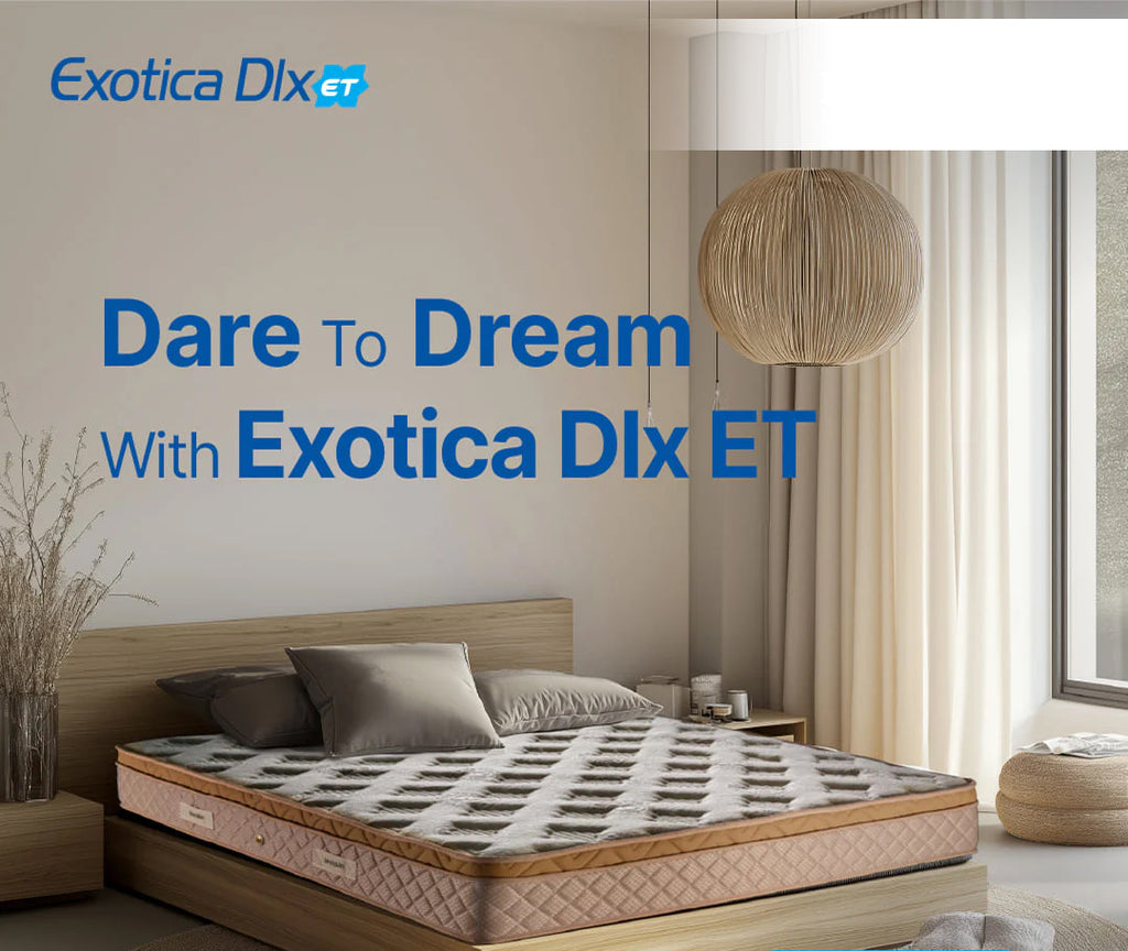 Exotica DLX ET - Premium Soft Pocketed Spring Mattress