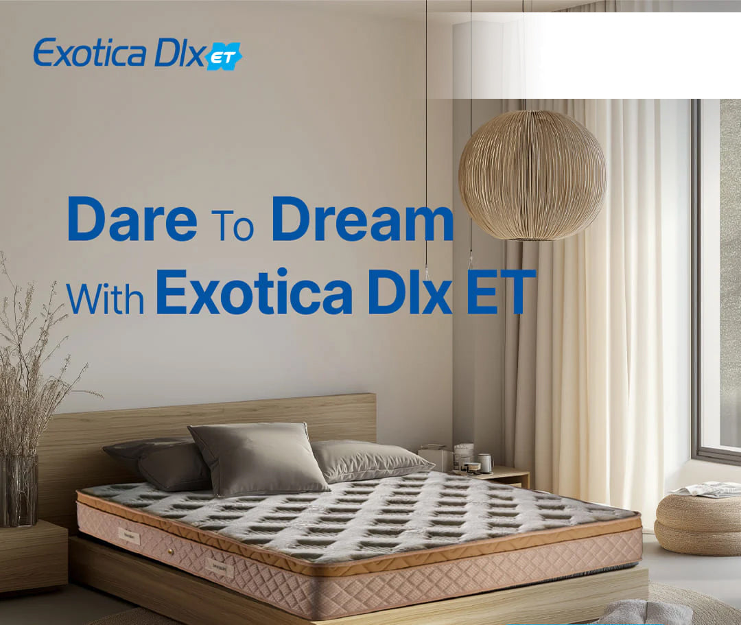 Exotica DLX ET - Premium Soft Pocketed Spring Mattress