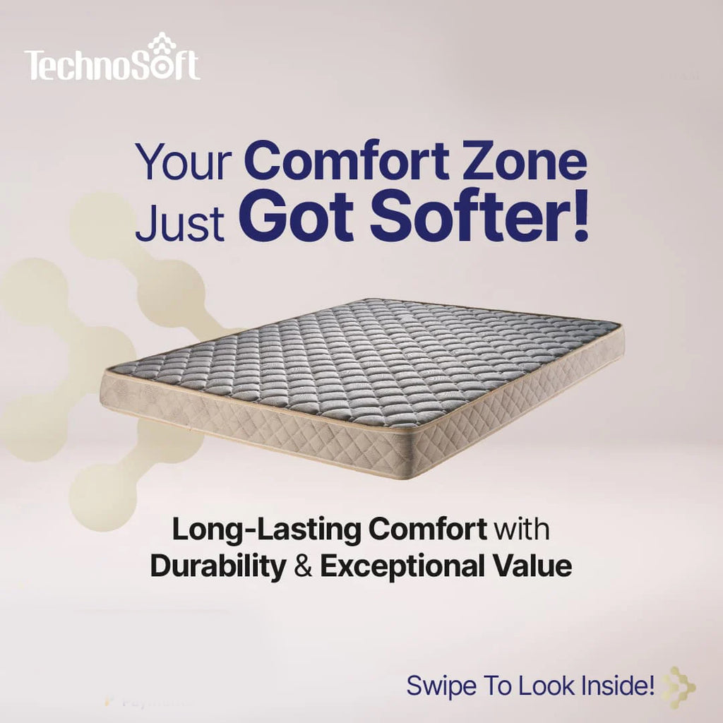 Technosoft - Responsive Soft Foam Mattress
